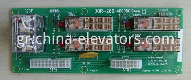 Relay Board for LG Sigma Elevators DOR-260